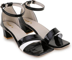 Women Black Heels Sandal - Horizon Bliss