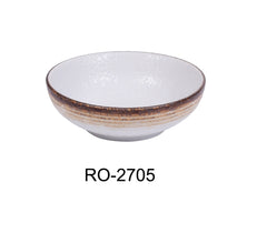 Yanco RO-2705 Rockeye-2 5" X 1 3/4" MISO SOUP BOWL 8 OZ