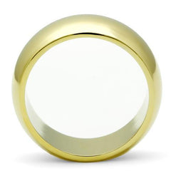 GL012 - IP Gold(Ion Plating) Brass Ring with No Stone