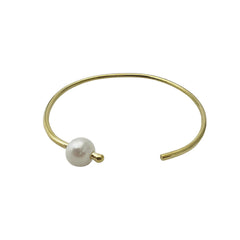 Freshwater Pearl Bangle - Horizon Bliss