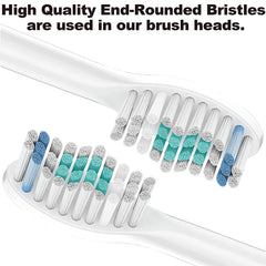 4 Pack Replacement Toothbrush Brush Heads Phillips Sonicare Compatible