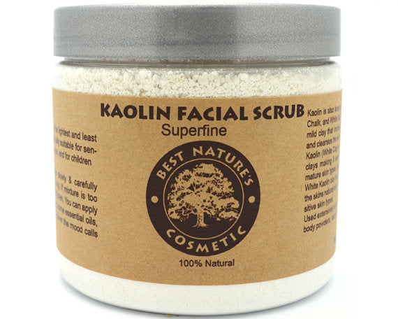 Kaolin Facial Scrub. Mask for sensitive skin. - Horizon Bliss