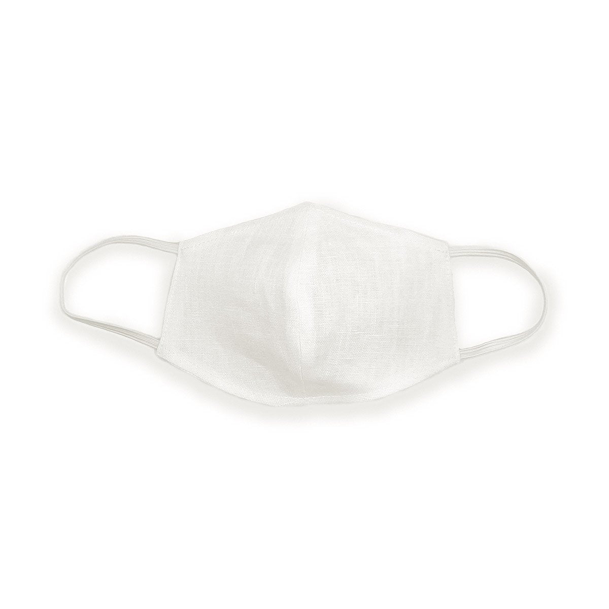 White Face Masks with Filter Pocket | 100% Organic Linen