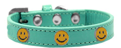 Dog, Puppy and Pet Widget Fashion Collar, "Happy Face"