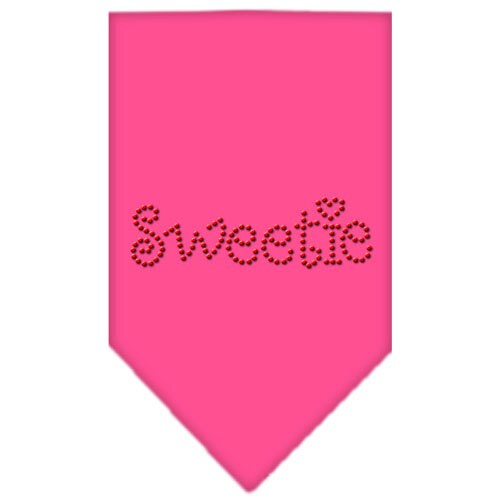 Pet and Dog Bandana Rhinestone, "Sweetie"