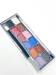 Makeup - 12 Rich Pigment Eye Shadow Palette X3 - Horizon Bliss