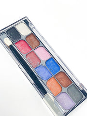 Makeup - 12 Rich Pigment Eye Shadow Palette X3 - Horizon Bliss