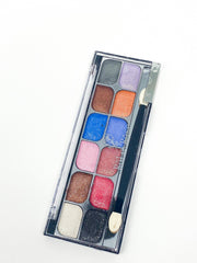 Makeup - 12 Rich Pigment Eye Shadow Palette X3 - Horizon Bliss