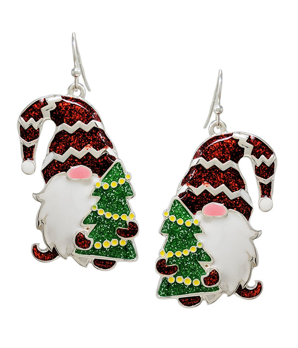 Christmas Gnome Earrings