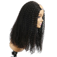 U Part Wig Kinky Curly Human Hair Wigs For Black Women Brazilian Remy - Horizon Bliss