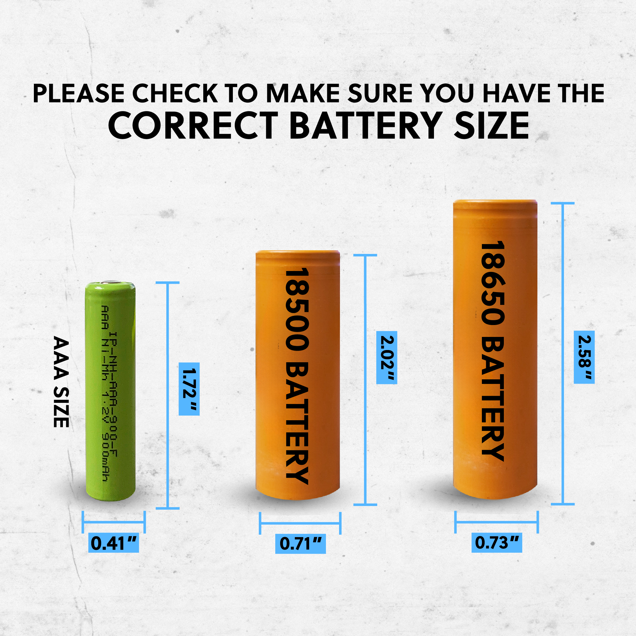 IP Power AAA Ni-Mh 900mAh Flat Top Battery