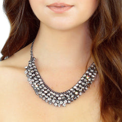 Crystal Collar Necklace - Horizon Bliss