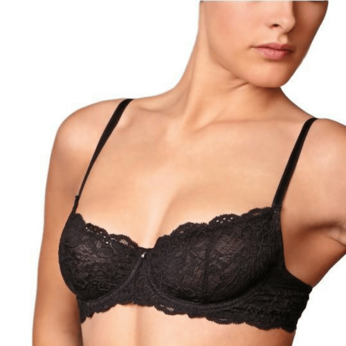 Lace Demi Cup Bra Montelle Intimates Flirt - Horizon Bliss