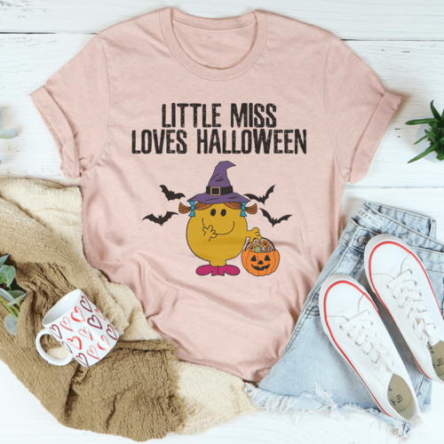 Little Miss Loves Halloween Tee