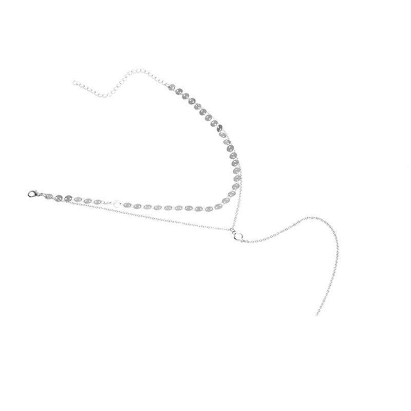 Double Layered Lariat Neckalce - Horizon Bliss