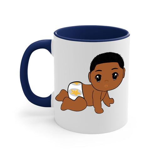 black baby boy 3#- Black men - Boys-Mug / Coffee Cup