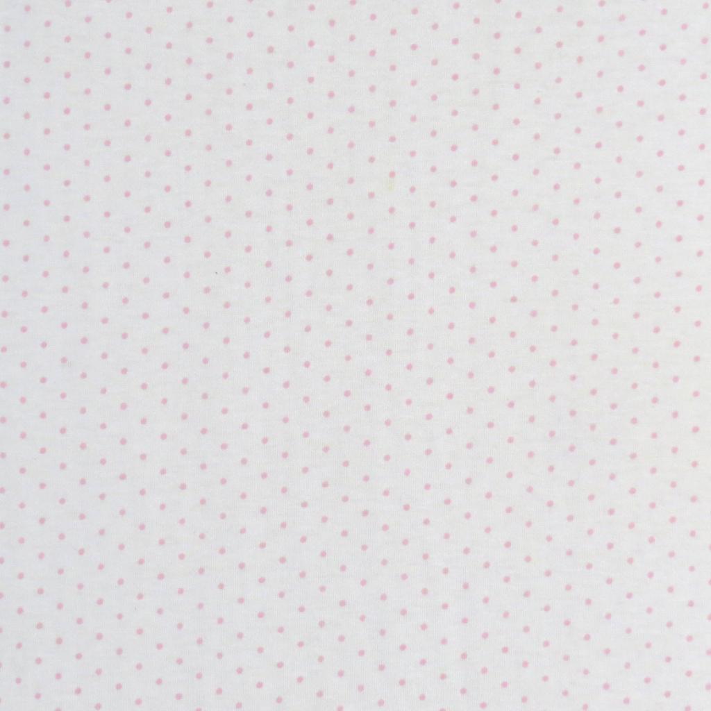 SheetWorld Fitted Bassinet Sheet - 100% Cotton Jersey - Pink Pindot, - Horizon Bliss