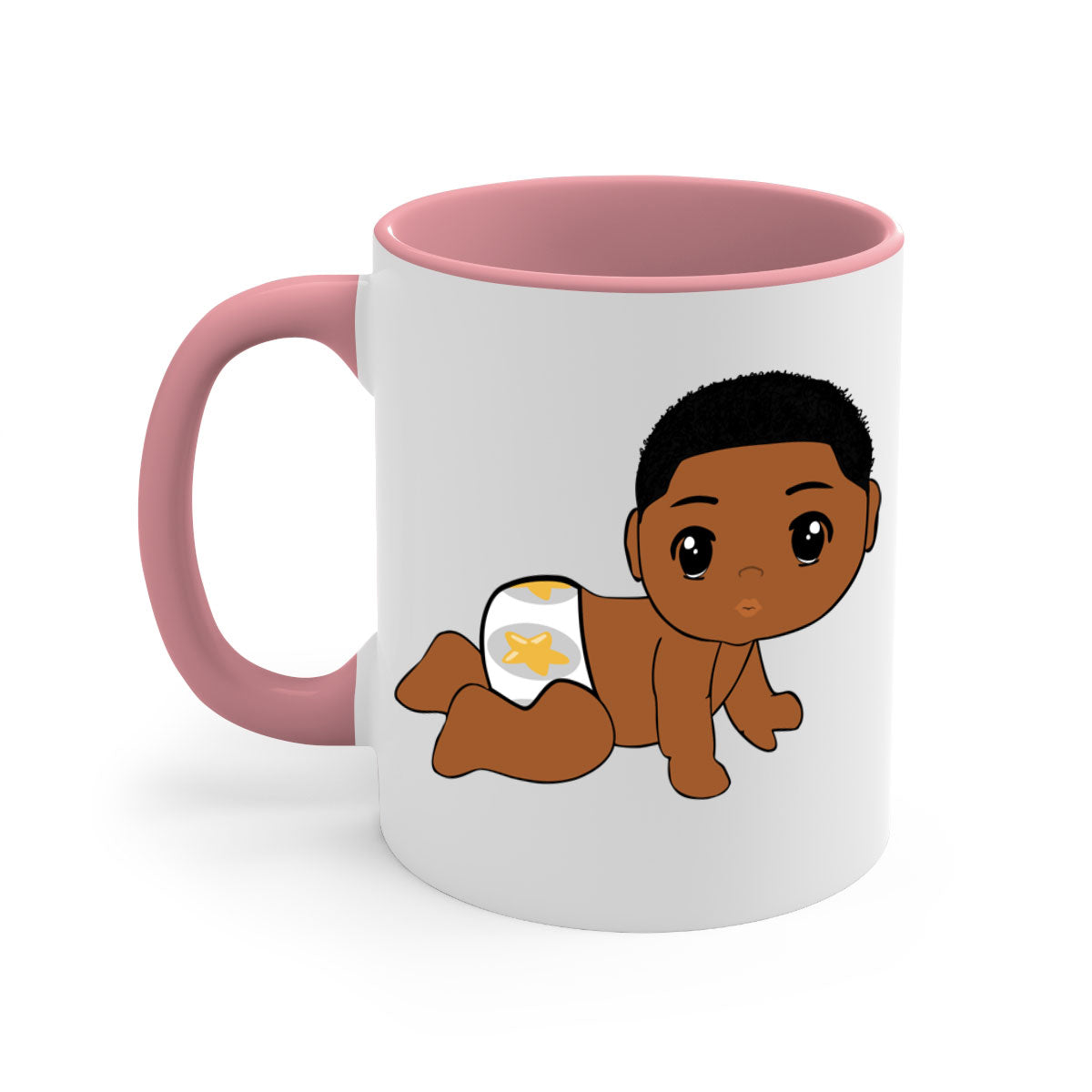 black baby boy 3#- Black men - Boys-Mug / Coffee Cup