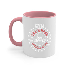 gym train hard mucle club 95#- gym-Mug / Coffee Cup