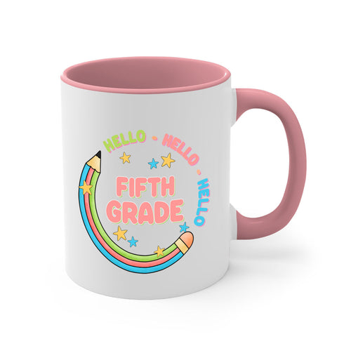 Hello 5th Grade Pencil 12#- 5th grade-Mug / Coffee Cup