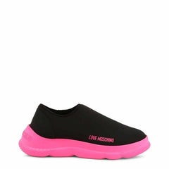 Neon Pink Slip-On Shoes - Horizon Bliss