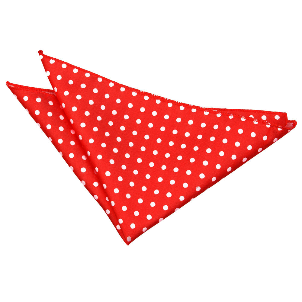 Polka Dot Handkerchief - Red