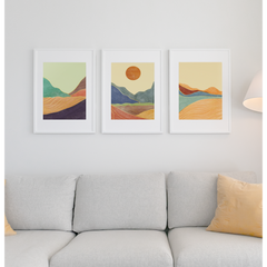 Toscana Landscape Premium Matte vertical posters - Horizon Bliss