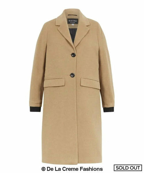 (PRE-ORDER) Womens Wool Blend Winter Warm Knee Length Coat - Horizon Bliss