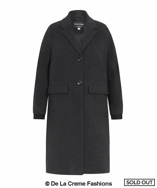 (PRE-ORDER) Womens Wool Blend Winter Warm Knee Length Coat - Horizon Bliss