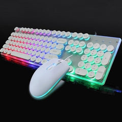 Dragon LED Backlight Gaming USB Wired Keyboard Mouse Set - Horizon Bliss