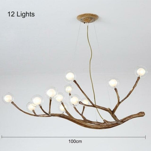 Nordic LED Branch Chandelier Lights Living room Lamps Modern Molecular