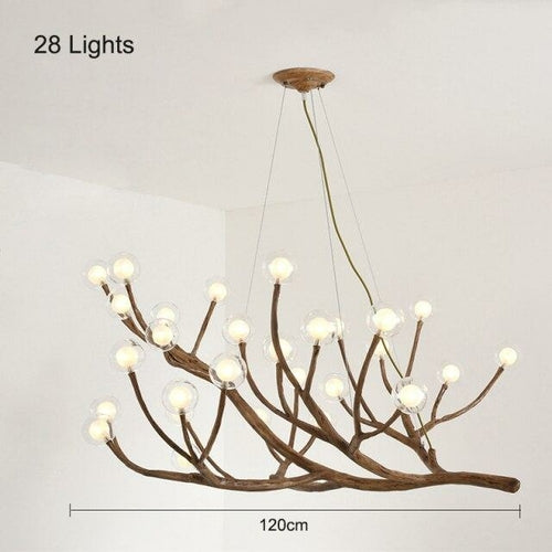 Nordic LED Branch Chandelier Lights Living room Lamps Modern Molecular