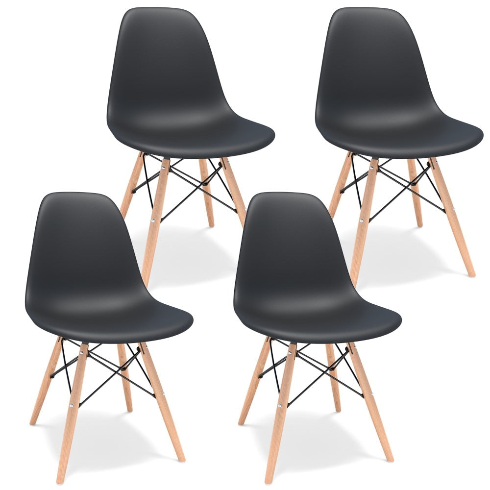 2882Home™ Mid-Century Modern Dining Chair DAW Shell  - 4PCS/SET