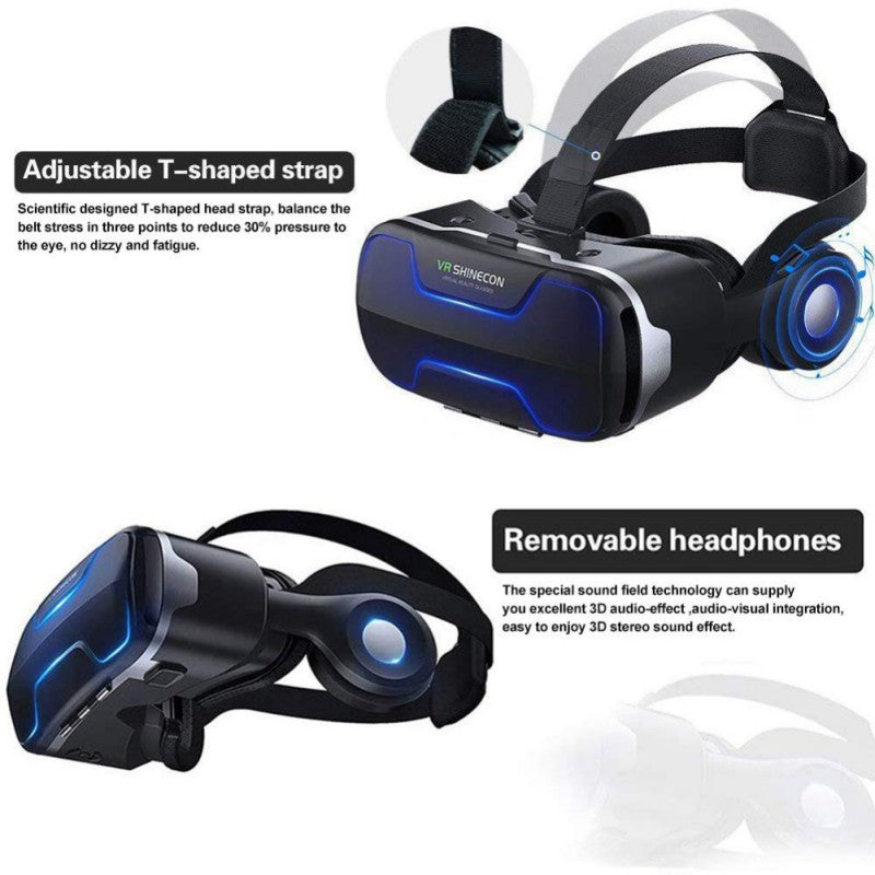 Dragon Flash VR Gaming Headset With Controller - Horizon Bliss