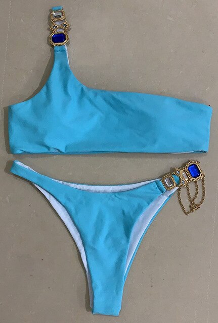 Bikini Jewelled Rhinestones Luxury Diamond Bikini Women Swimwear