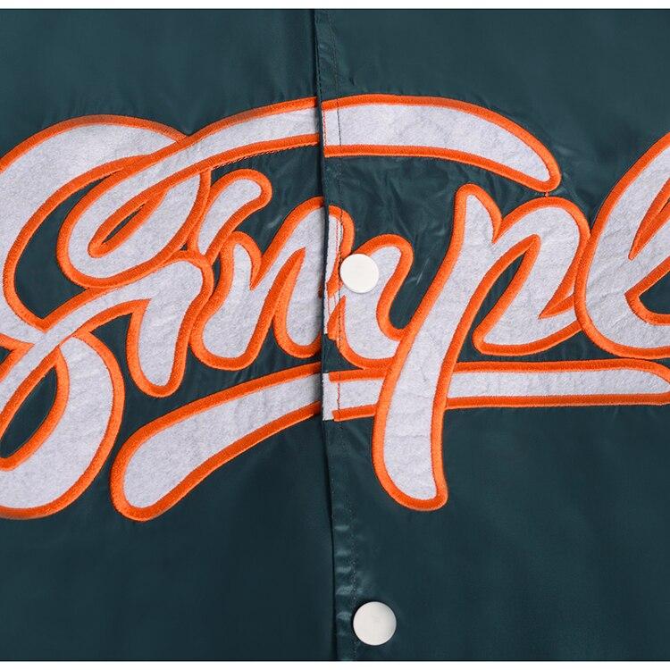 Baseball Jacket Men Letter Embroidery Patch Bomber Coats Autumn - Horizon Bliss