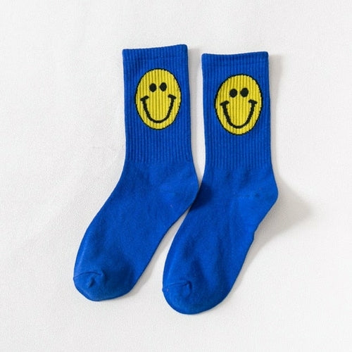 Trendy Smile Face Socks