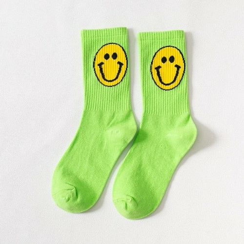 Trendy Smile Face Socks