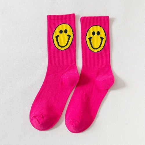 Trendy Smile Face Socks