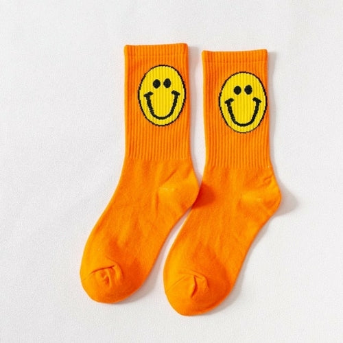 Trendy Smile Face Socks