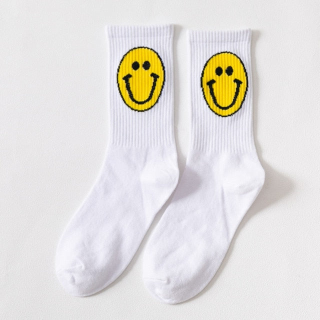 Trendy Smile Face Socks