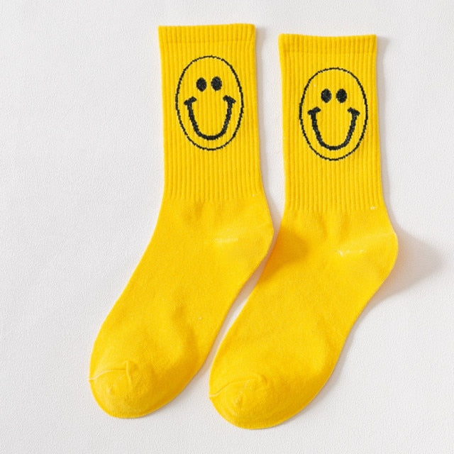 Trendy Smile Face Socks