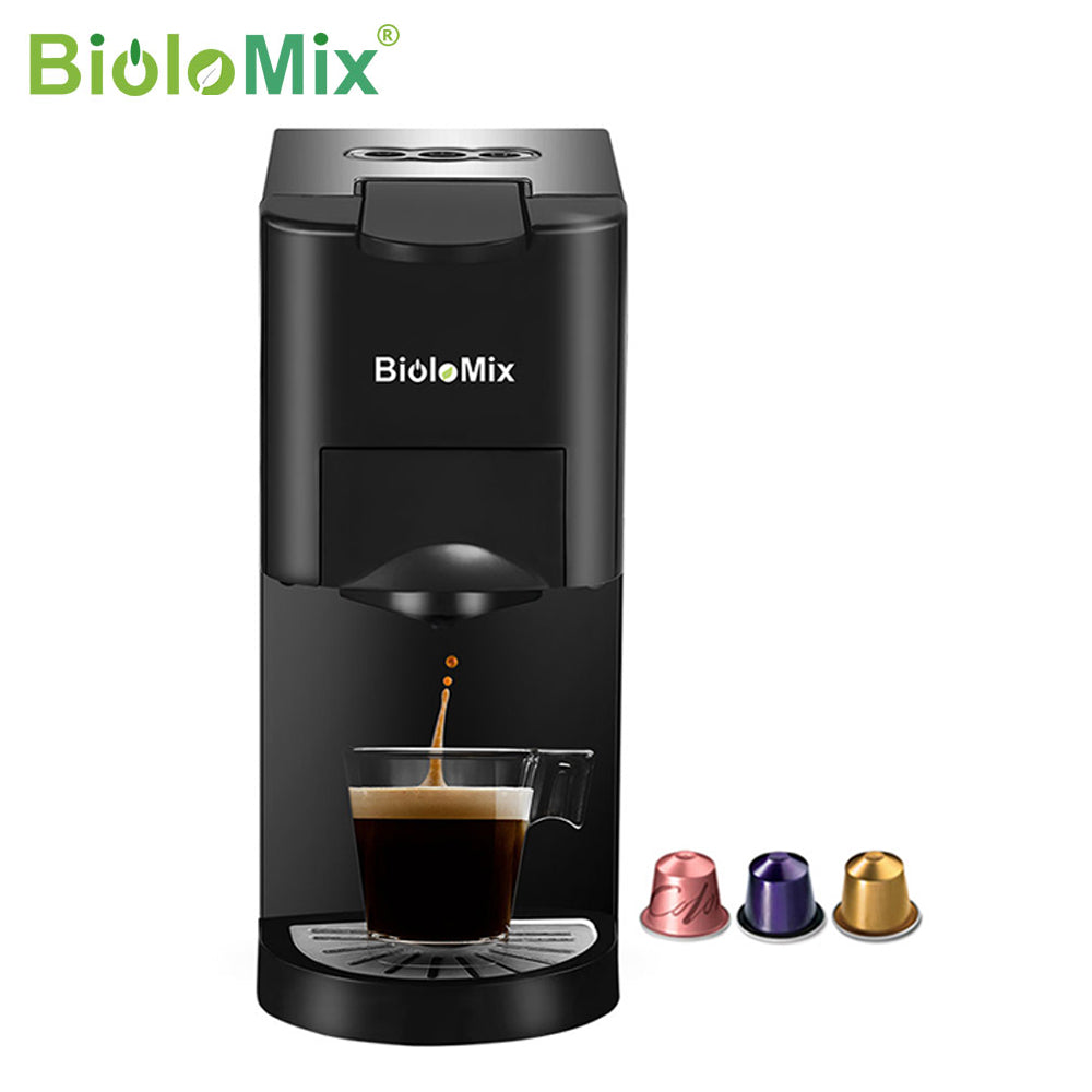 3 in 1 Espresso Coffee Machine 19Bar 1450W Multiple Capsule Coffee - Horizon Bliss