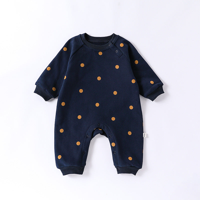 Autumn and Spring New Arrival Baby Unisex Simple Pattern Long Sleeves