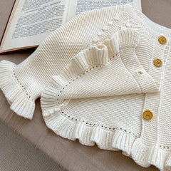 Infant Baby Girl In New Autumn Long-Sleeved Cardigan