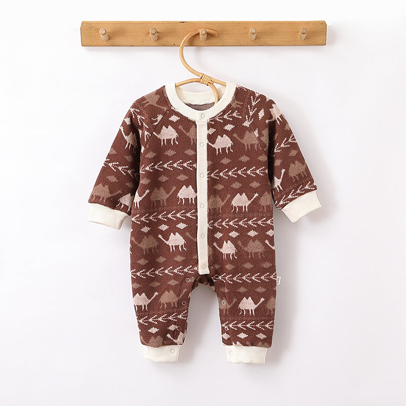 Autumn New Arrival Baby Kids Unisex Comfortable Animals and Geometric