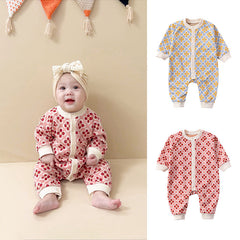 Floral Pattern Autumn Quality Outfits Romper