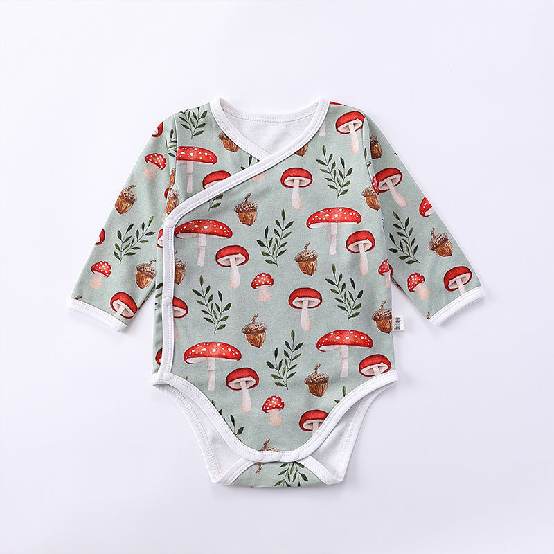 Long Sleeve Autumn Spring Soft Cotton Onesies