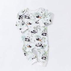 Autumn and Spring New Arrival Baby Unisex Animals Pattern Long Sleeves