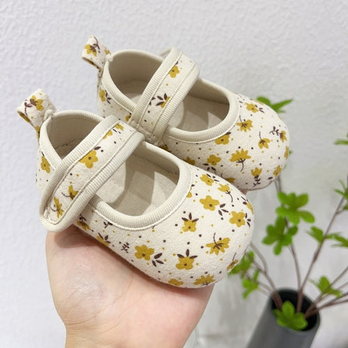 Floral Design Baby Girl Toddler Shoes